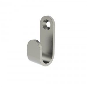 Simple Handdoekhaak RVS geborsteld (2 stuks)