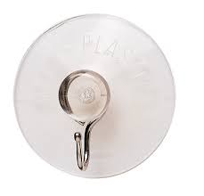 Handdoekhaak met zuignap Transparant (3 stuks)