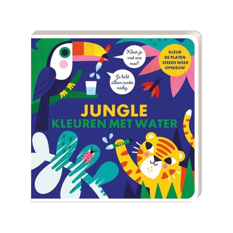 Kleuren met water Jungle