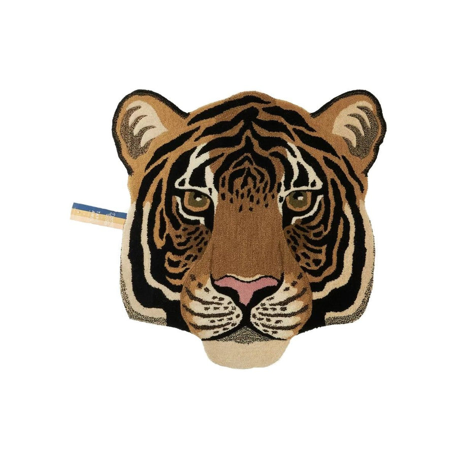 Rajah Tiger Head Rug Large