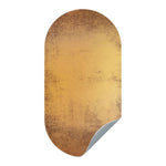 Magneetsticker ovaal L vintage goud