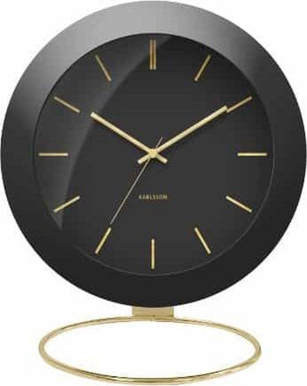 Alarm clock Globe black, Des. Armando Breeveld