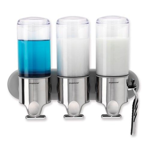 Wand Zeepdispenser Triple, Simplehuman