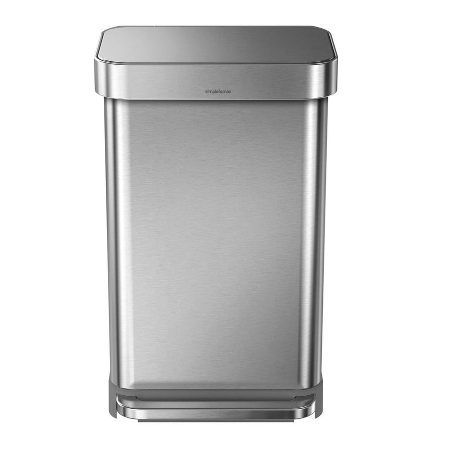 Pedaalemmer Rectangular met Liner Pocket 45 ltr, Simplehuman
