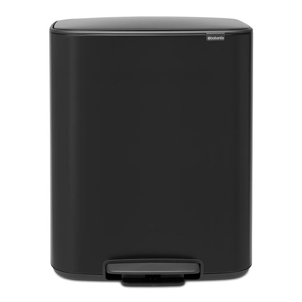 Bo Pedaalemmer 2x30 ltr, Matt Black