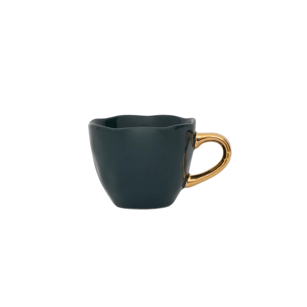 Good Morning cup Espresso Ø6 cm - Blue Green (2 stuks)