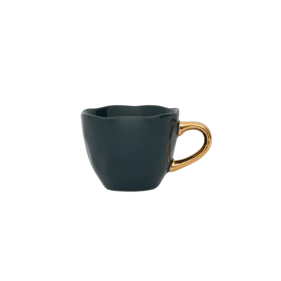 Good Morning cup Espresso Ø6 cm - Blue Green (2 stuks)