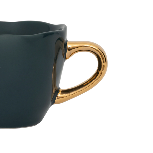 Good Morning cup Espresso Ø6 cm - Blue Green (2 stuks)
