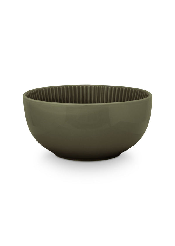 Bowl Relievo Dark Green 23.5cm