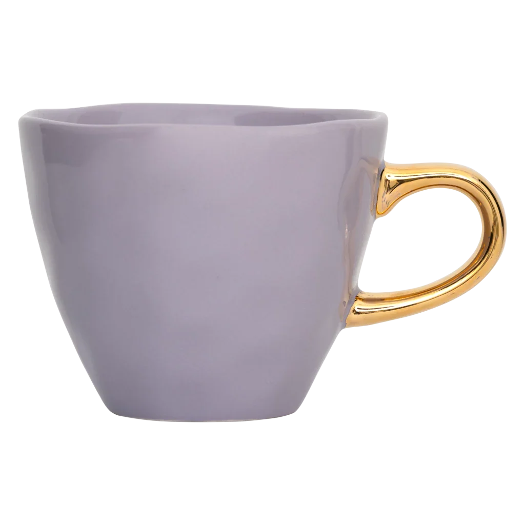 Good Morning cup Coffee Ø8 cm - Lila (2 stuks)
