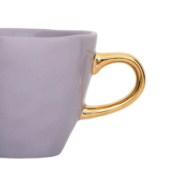 Good Morning cup Coffee Ø8 cm - Lila (2 stuks)