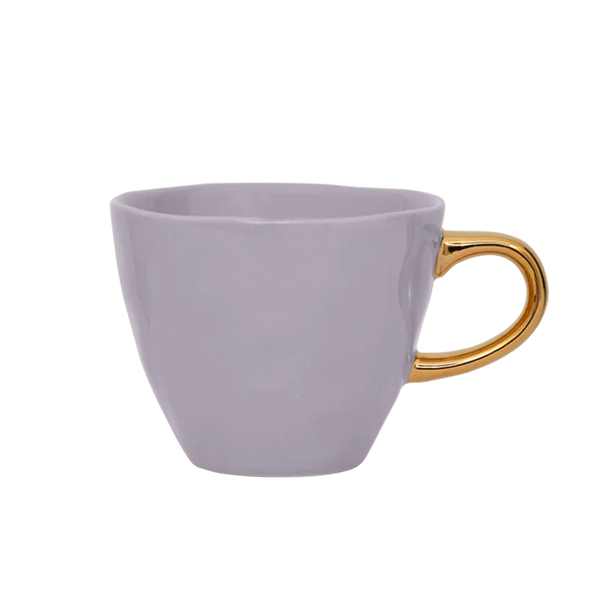 Good Morning cup Coffee Ø8 cm - Lila (2 stuks)