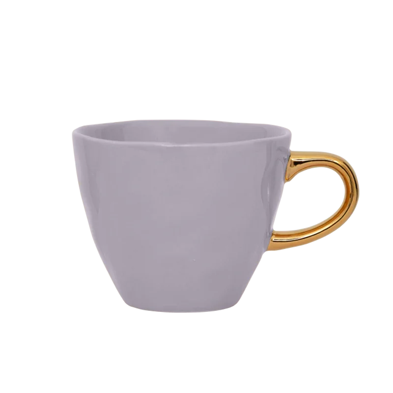 Good Morning cup Coffee Ø8 cm - Lila (2 stuks)