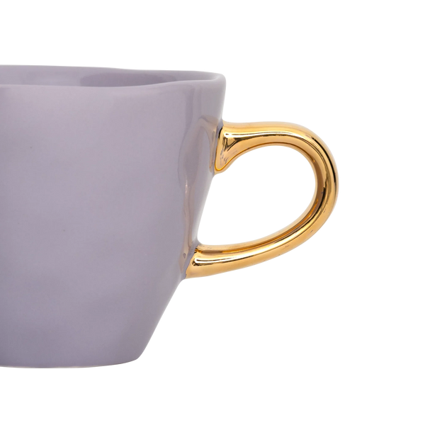Good Morning cup Coffee Ø8 cm - Lila (2 stuks)
