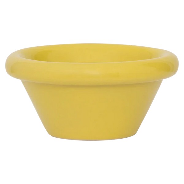 Schaal curvada, s, warm olijfgroen (set van 4)