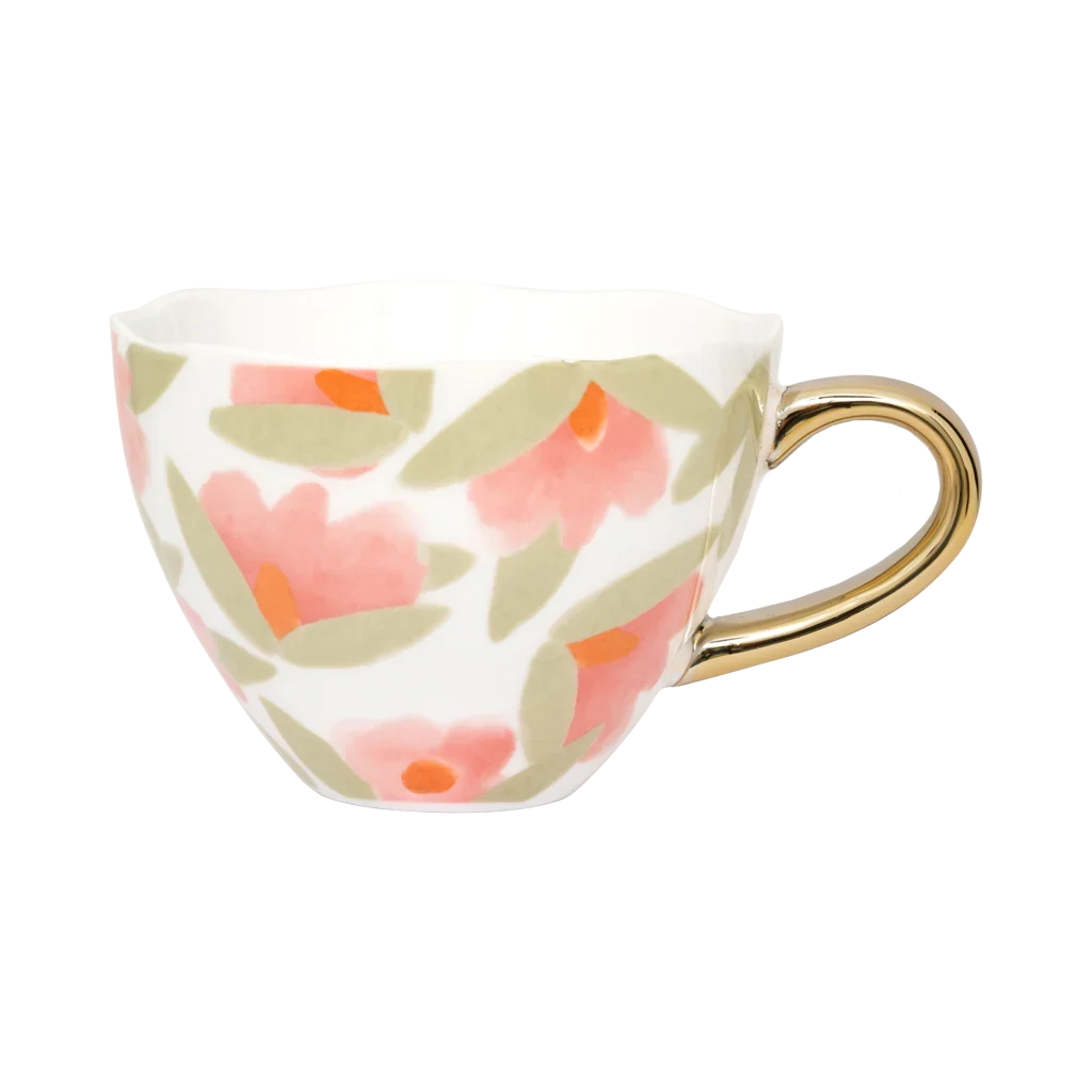Good Morning Cup Cappuccino/Tea Lilja Burnt coral (2 stuks)