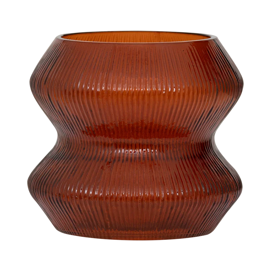Xl waxinelichthouder skye, dieporanje (set van 2)