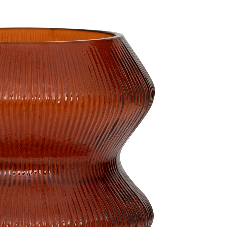 Xl waxinelichthouder skye, dieporanje (set van 2)