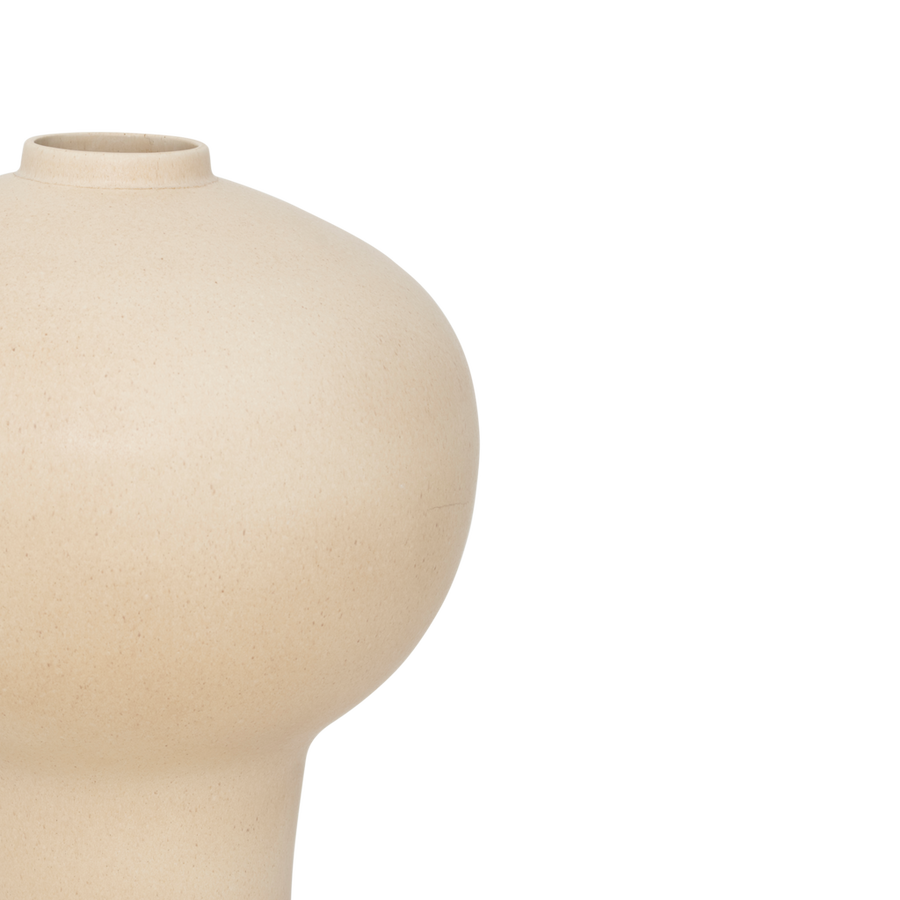 Plantenpot ama, gebroken wit