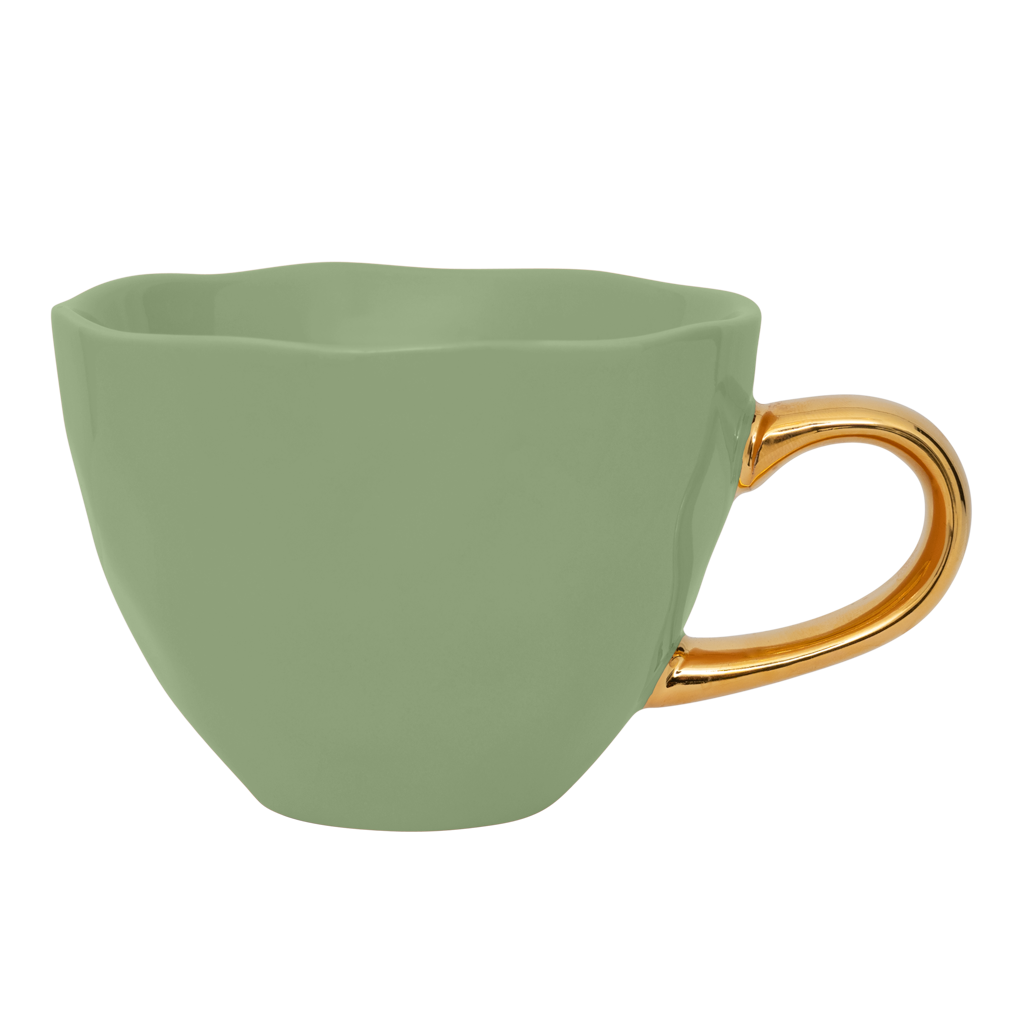 Good morning cappuccino-/theekop matcha (set van 2)