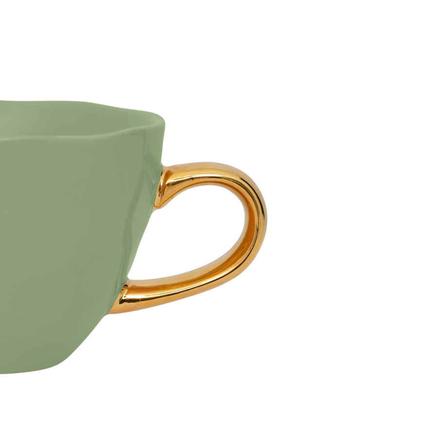 Good morning cappuccino-/theekop matcha (set van 2)