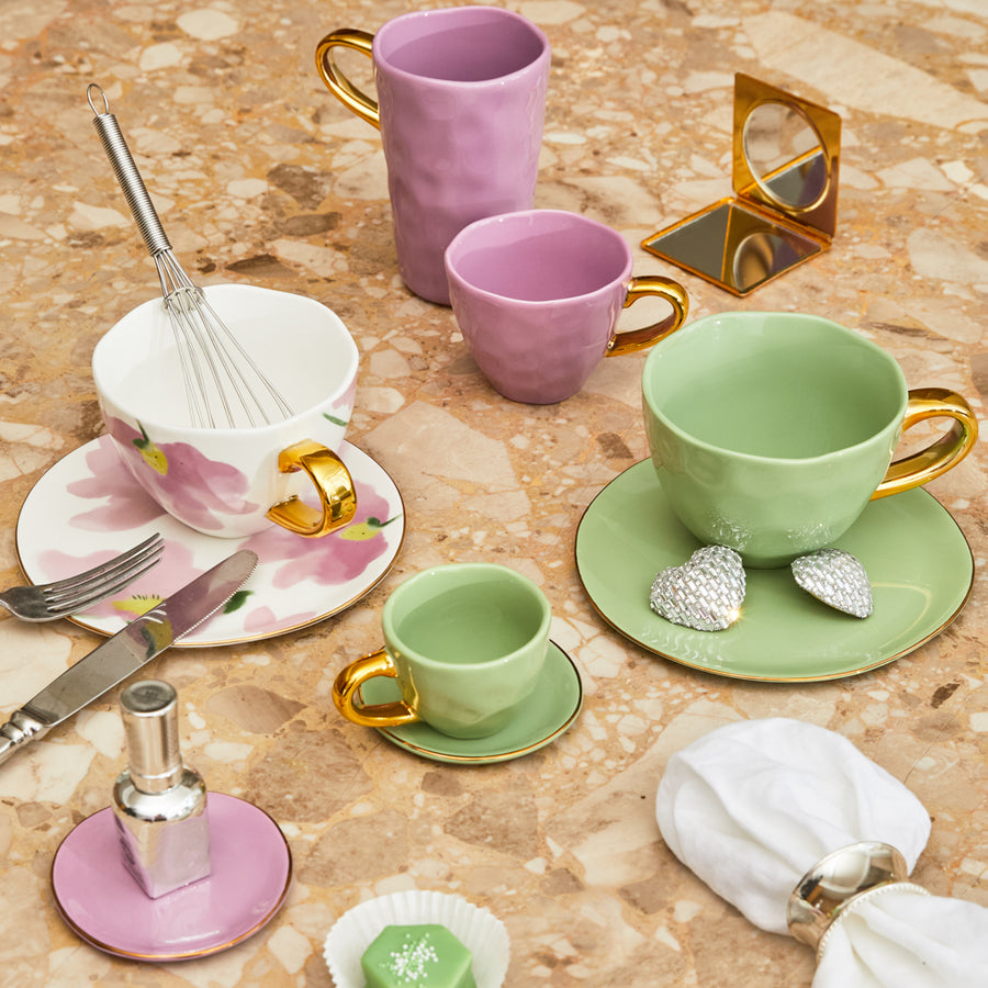 Good morning espressokop matcha (set van 4)