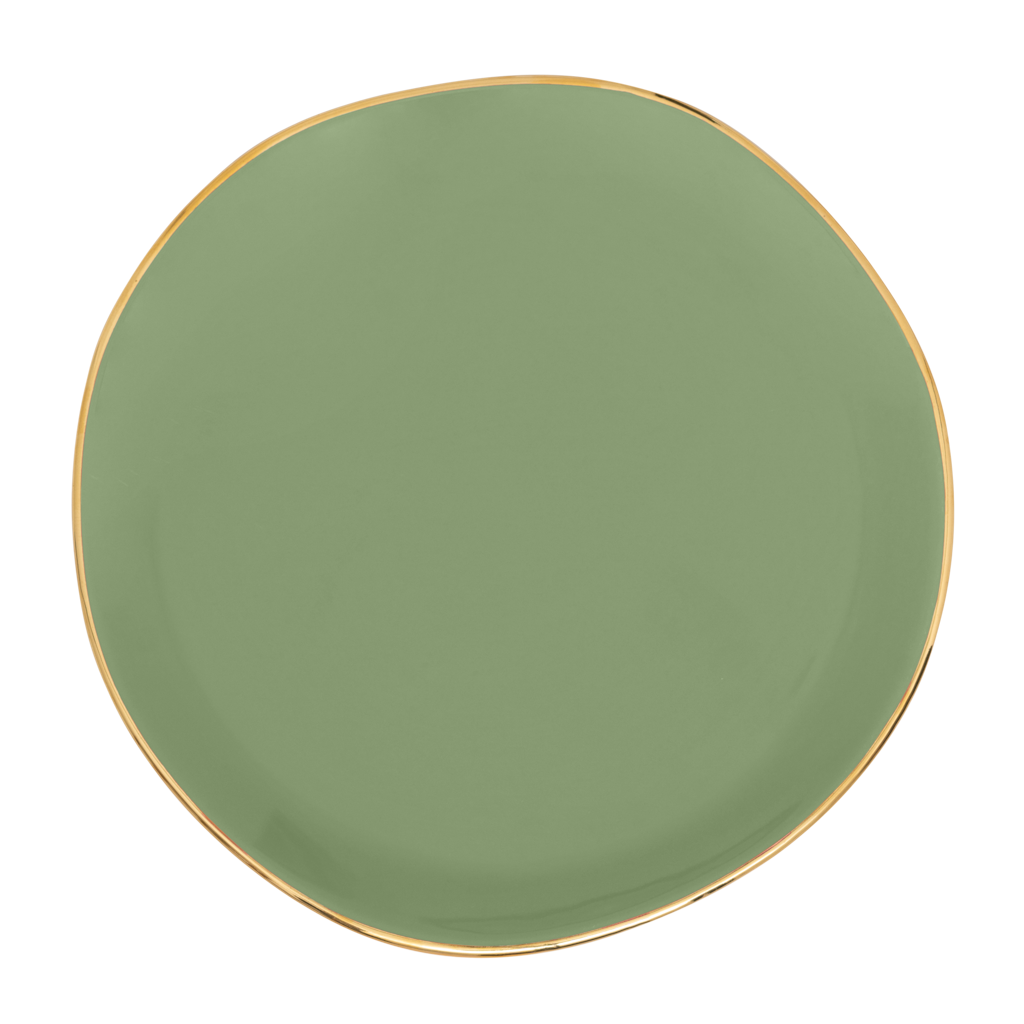 Good morning bord matcha, ø17 cm (set van 2)