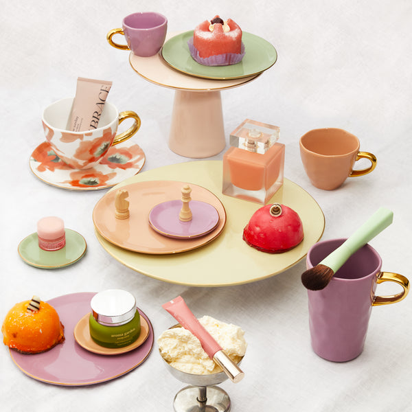 Good morning bord matcha, ø17 cm (set van 2)