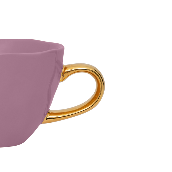 Good morning cappuccino-/theekop hyacint (set van 2)