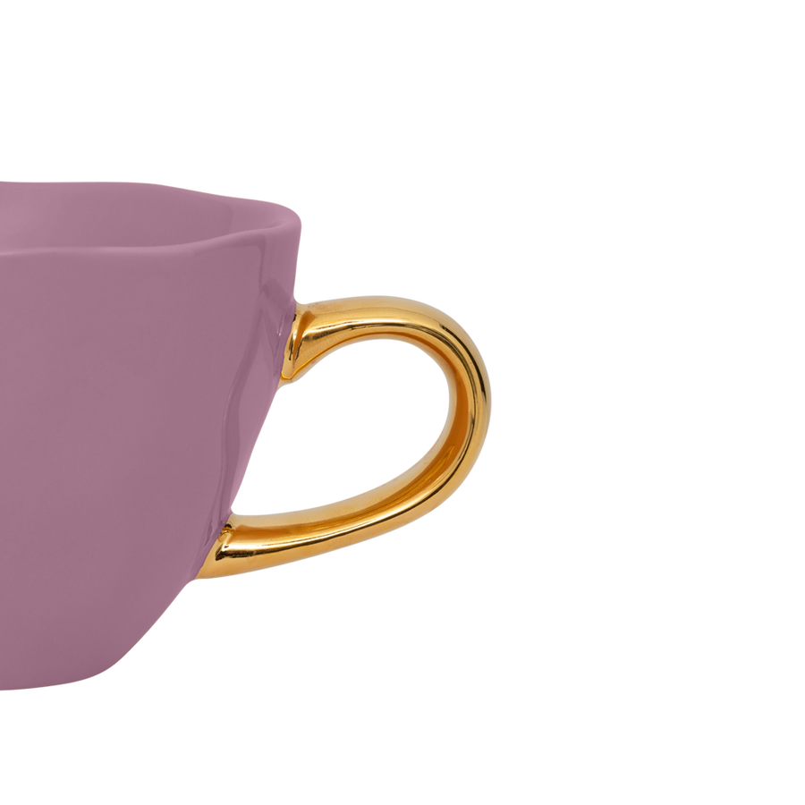 Good morning cappuccino-/theekop hyacint (set van 2)