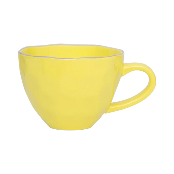 Good Morning Cup Cappuccino/Tea sculpted Limelight (2 stuks)