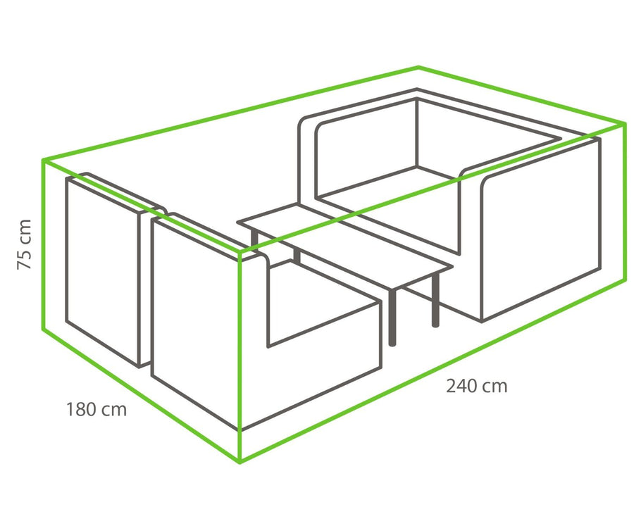 Premium beschermhoes loungeset M