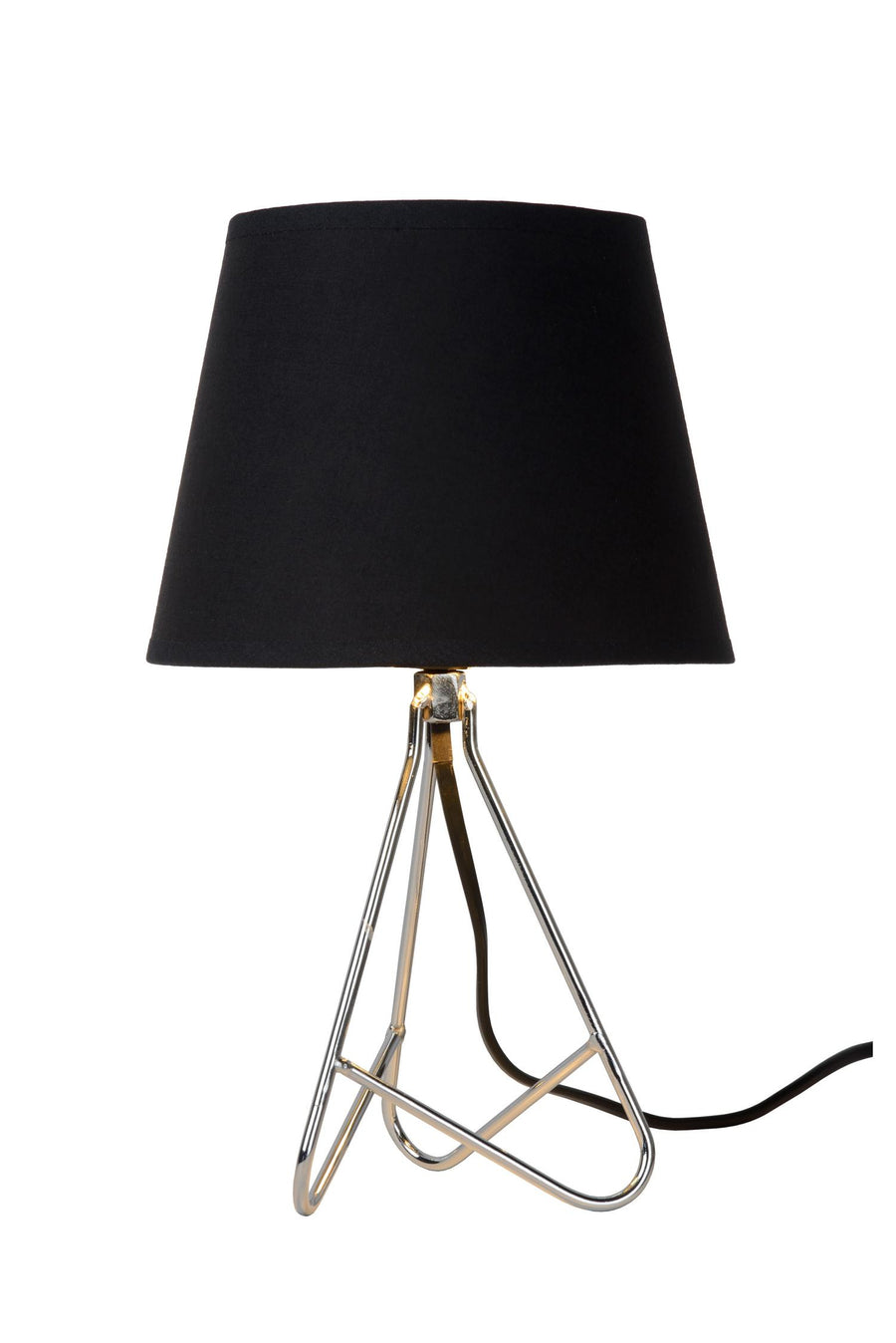 Lucide GITTA tafellamp Ø 17 cm, E14, chroom