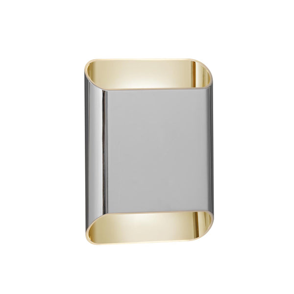 Lucide ATILA II dimbare LED-wandlamp voor de badkamer 2 × 5 W, 2200–3000 K, IP54, chroom