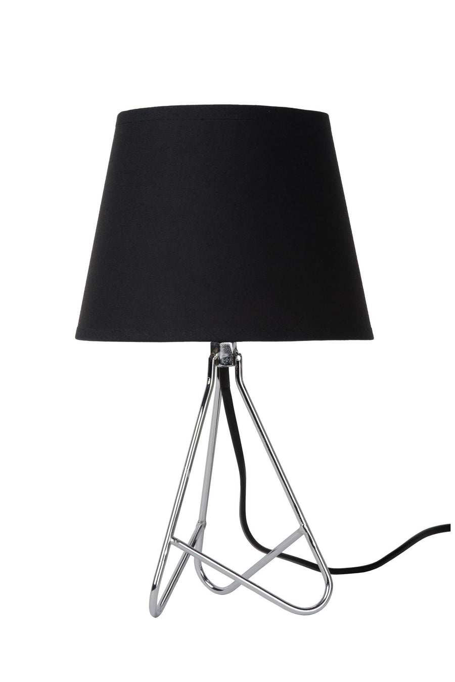 Lucide GITTA tafellamp Ø 17 cm, E14, chroom