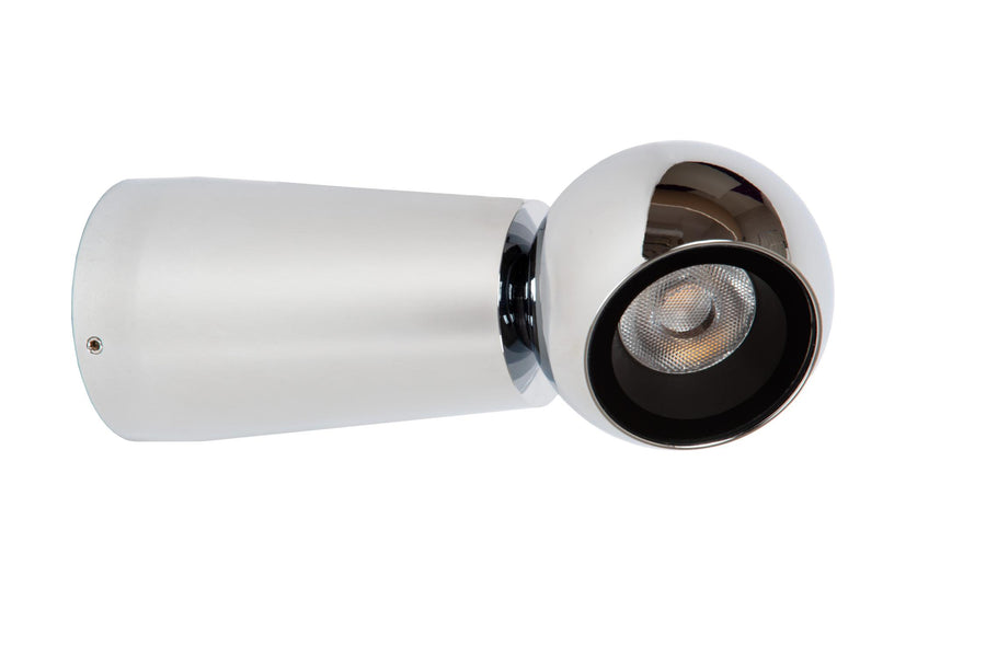 Lucide IPSOS LED-wandlamp voor de badkamer 6 W, IP54, chroom