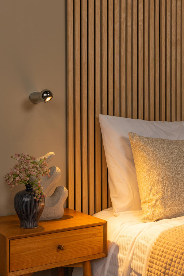 Lucide IPSOS LED-wandlamp voor de badkamer 6 W, IP54, chroom