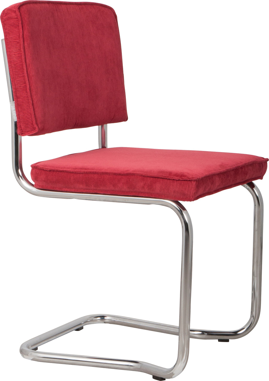 Stoel Ridge Kink Rib Rood 21a (set van 2)