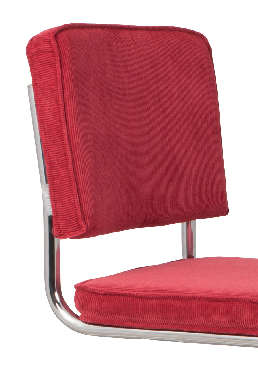 Stoel Ridge Kink Rib Rood 21a (set van 2)
