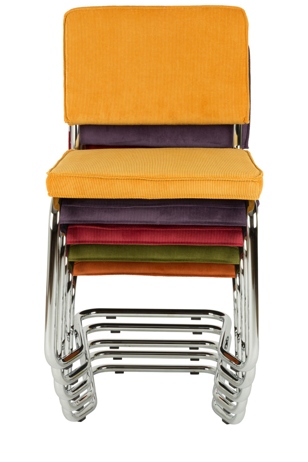 Stoel Ridge Kink Rib Geel 24a (set van 2)