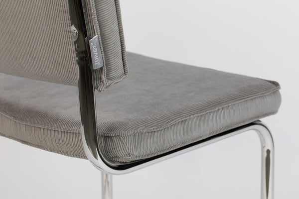 Stoel Ridge Rib Cool Grijs 32a (set van 2)