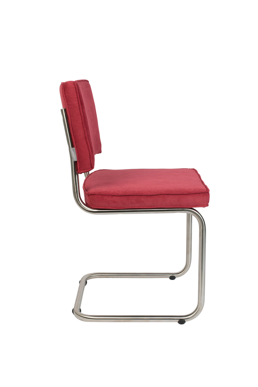 Stoel Ridge Brushed Rib Rood 21a (set van 2)