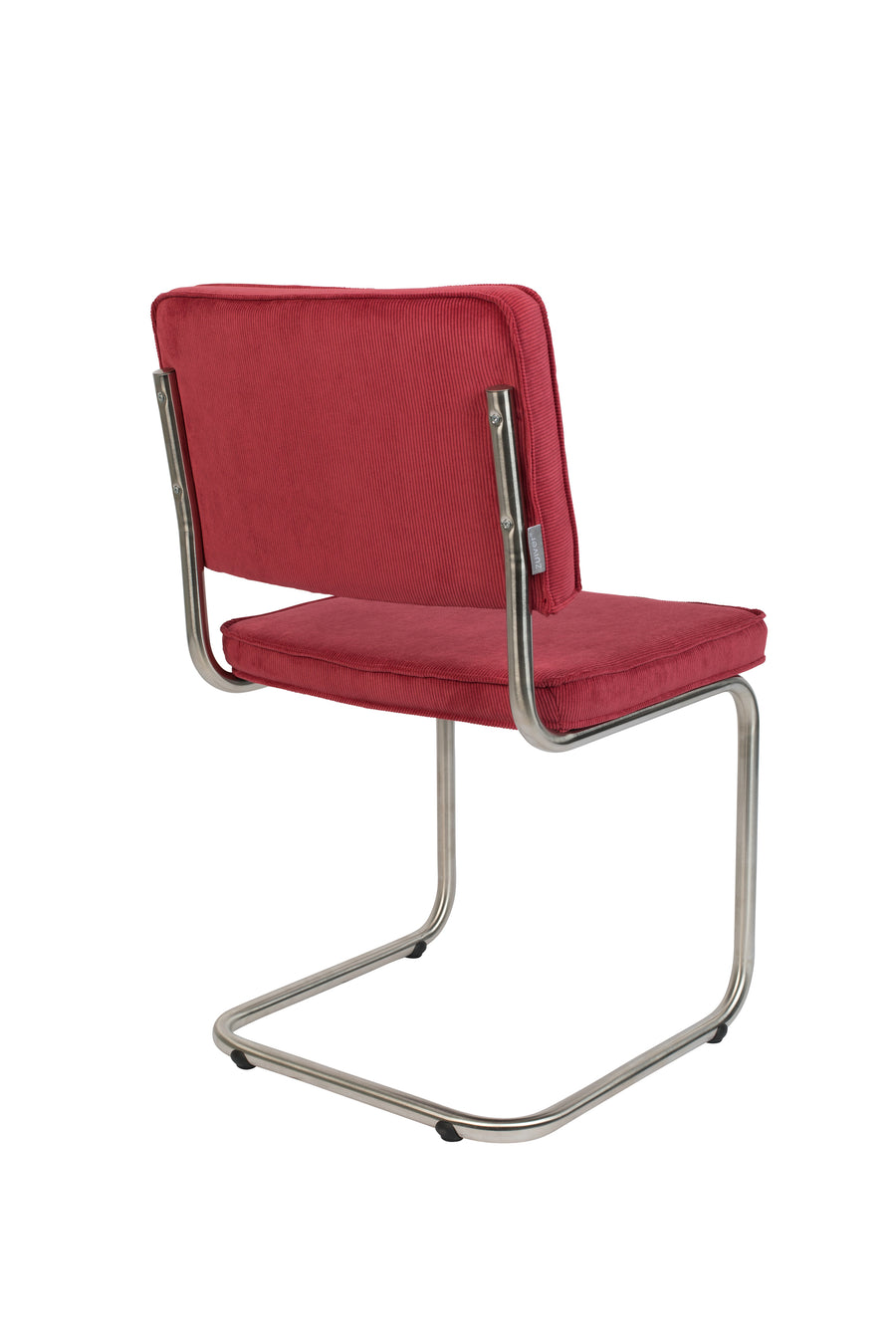 Stoel Ridge Brushed Rib Rood 21a (set van 2)