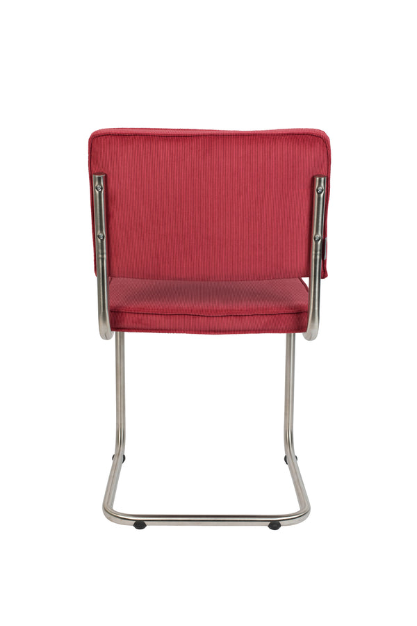 Stoel Ridge Brushed Rib Rood 21a (set van 2)