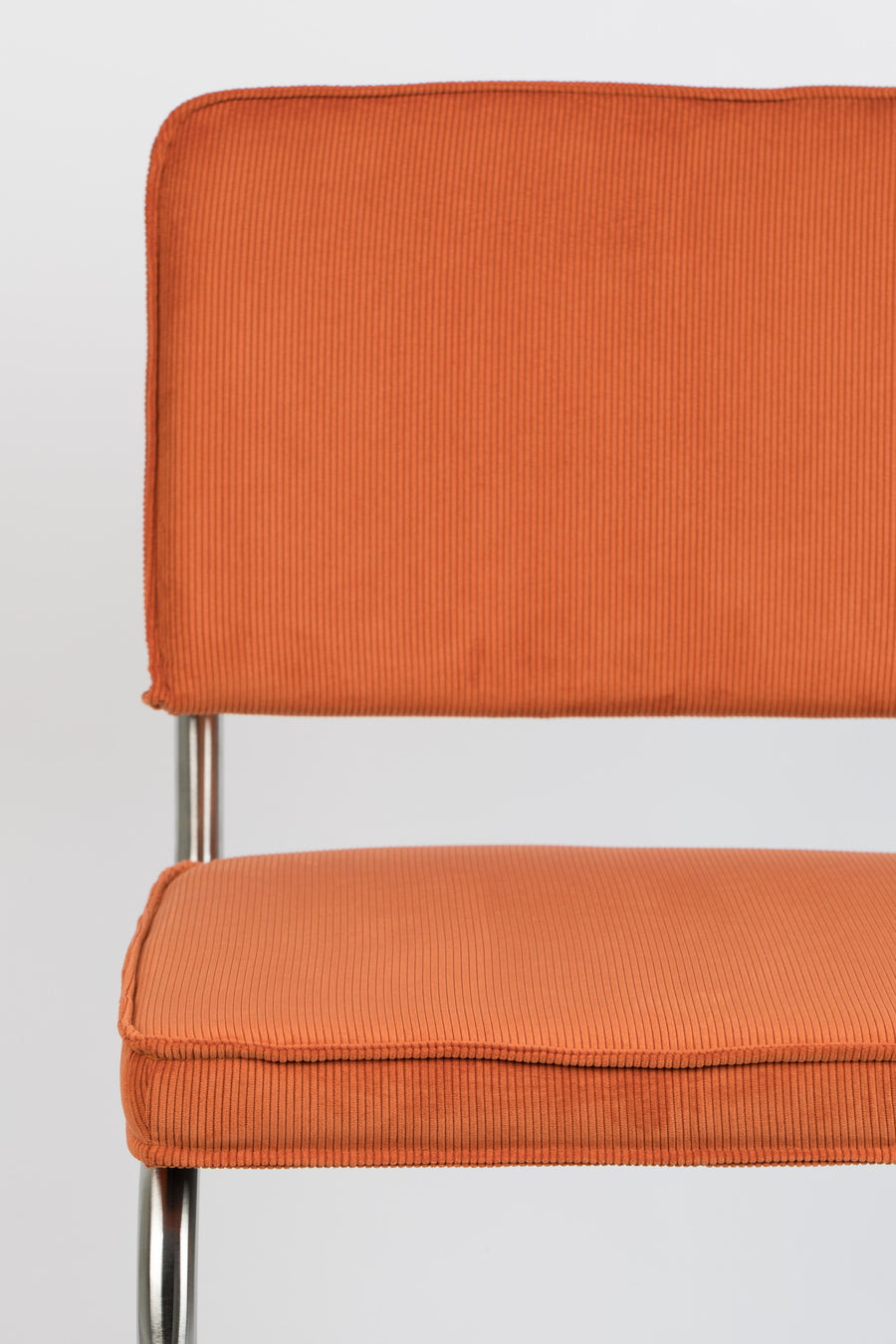 Stoel Ridge Brushed Rib Oranje 19a (set van 2)