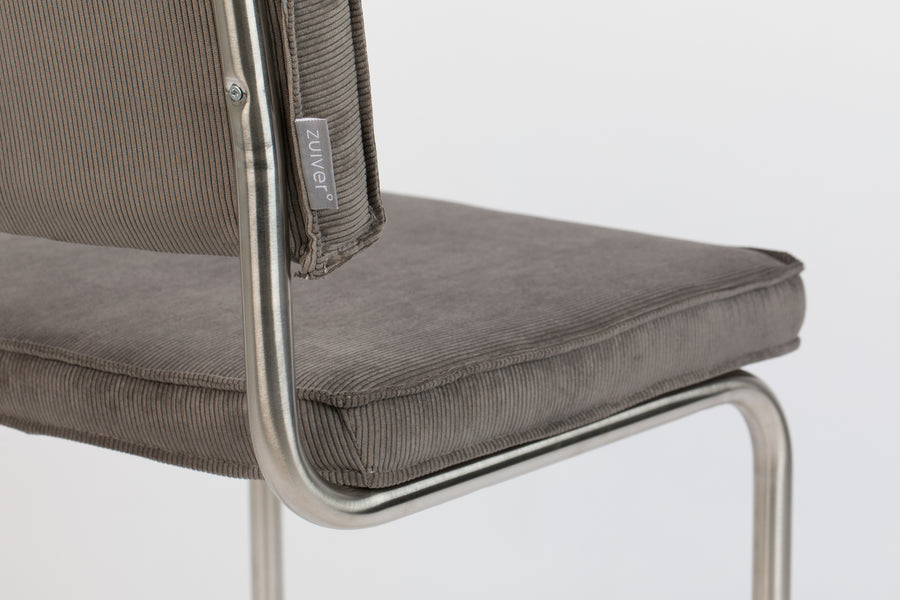 Stoel Ridge Brushed Rib Grijs 6a (set van 2)