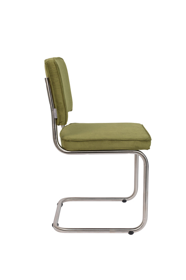 Stoel Ridge Brushed Rib Groen 25a (set van 2)