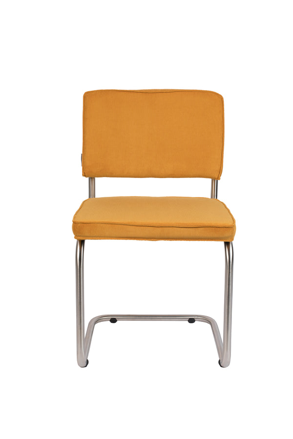 Stoel Ridge Brushed Rib Geel 24a (set van 2)