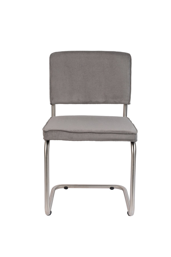 Stoel Ridge Brushed Rib Cool Grijs 32a (set van 2)