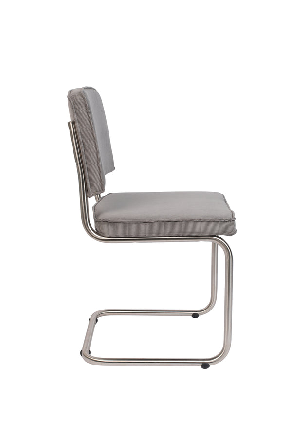 Stoel Ridge Brushed Rib Cool Grijs 32a (set van 2)
